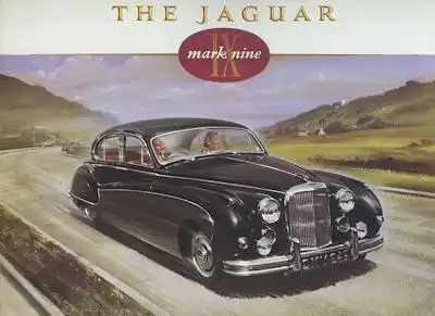 Jaguar Mark 9 Prospekt ca. 1959 e