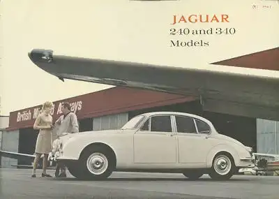 Jaguar 240 / 340 Prospekt 9.1967 e