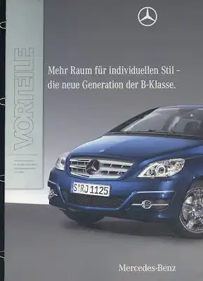 Mercedes-Benz Vorteile B-Klasse 3.2008