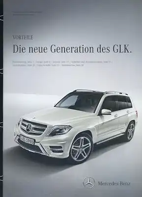 Mercedes-Benz Vorteile GLK-Klasse 3.2012