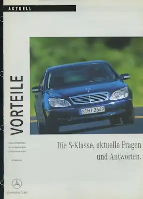 Mercedes-Benz Vorteile S-Klasse 9.1998