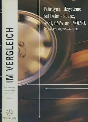 Mercedes-Benz interne Produktinformation ABS ESP u.a. 10.1998