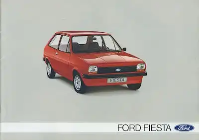 Ford Fiesta Prospekt 5.1978