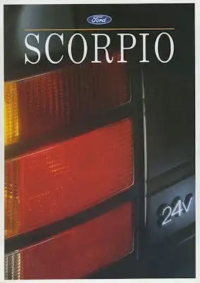 Ford Scorpio 24V Prospekt 2.1991