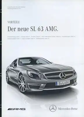 Mercedes-Benz Vorteile SL 63 AMG 3.2012