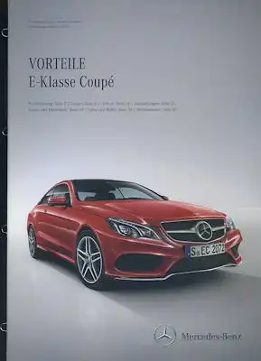 Mercedes-Benz Vorteile E-Klasse Coupé 2.2013