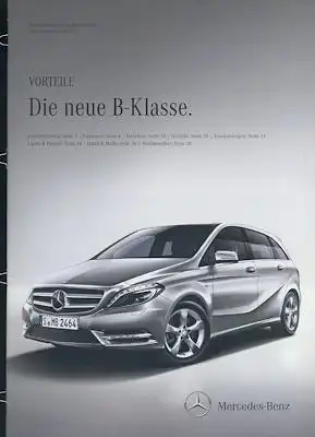 Mercedes-Benz Vorteile B-Klasse 8.2011