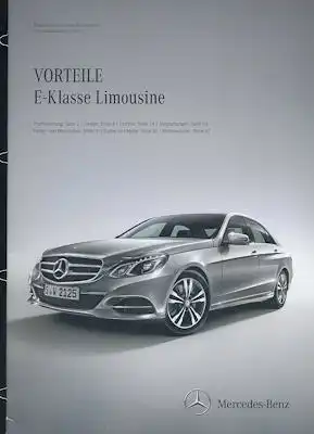 Mercedes-Benz Vorteile E-Klasse Limousine 1.2013