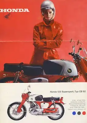 Honda Programm 1964