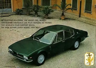Iso Rivolta S 4 Prospekt 1960er Jahre