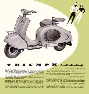 Triumph Tessy Prospekt 1956