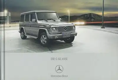 Mercedes-Benz G-Klasse Prospekt 9.2007