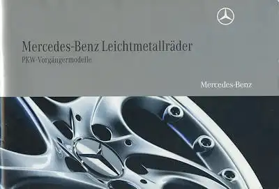 Mercedes-Benz Leichtmetallräder Programm 10.2008