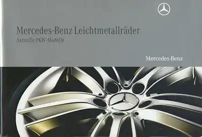 Mercedes-Benz Leichtmetallräder Programm 10.2008