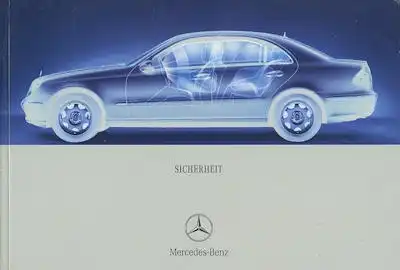 Mercedes-Benz Sicherheit Prospekt 8.2002