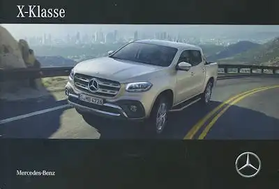 Mercedes-Benz X-Klasse Prospekt 9.2017