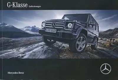 Mercedes-Benz G-Klasse Prospekt 5.2016