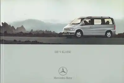Mercedes-Benz V-Klasse Prospekt 8.2000