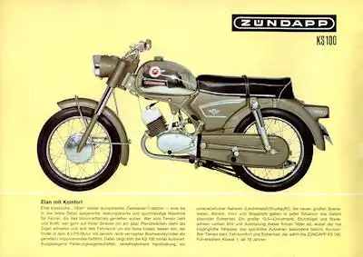 Zündapp Motorrad Programm 1967