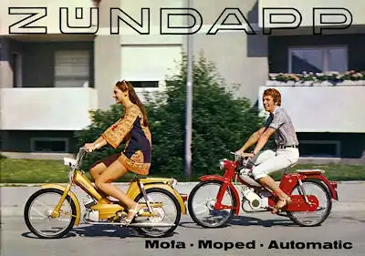 Zündapp Mofa Moped Automatic Programm 1971