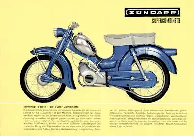 Zündapp Mofa, Moped und Mokick Programm 1967