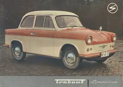 Trabant P 50 Limousine Prospekt 1961