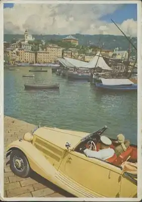 Mercedes-Benz Typ 320 Ansichtskarte 1940