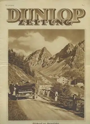 Dunlop Zeitung 1928 Heft 7