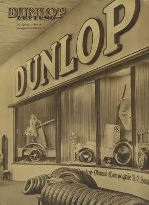 Dunlop Zeitung 1934 Heft 3