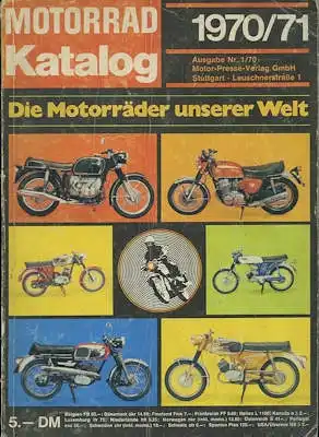 Motorrad Katalog 1970/71