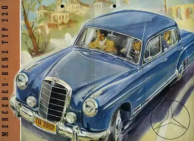 Mercedes-Benz 220 Prospekt 3.1954