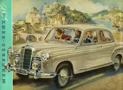 Mercedes-Benz 180 Prospekt 10.1954 e