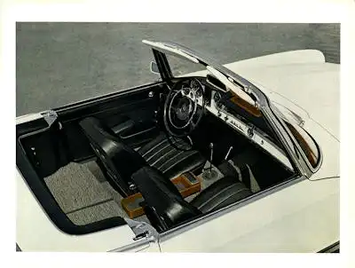 Mercedes-Benz 230 SL Prospekt 1.1965