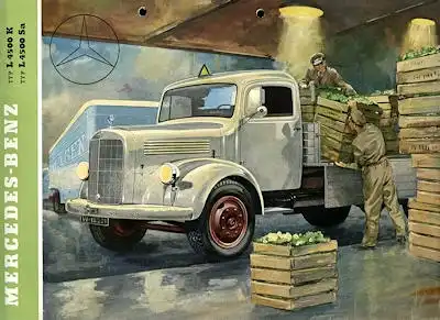 Mercedes-Benz L 4500 K Sa Prospekt 4.1953