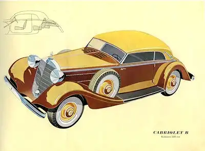 Mercedes-Benz Typ 320 Prospekt 4.1937