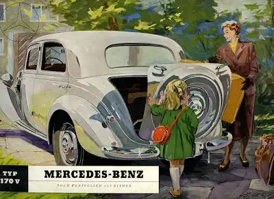 Mercedes-Benz 170 V Prospekt 9.1951