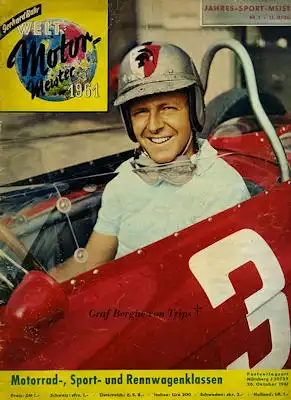 Gehard Bahr Welt- Motor-Meister 1961 Heft 3