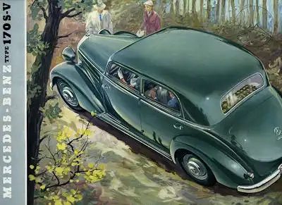 Mercedes-Benz 170 S-V Prospekt 10.1953 f