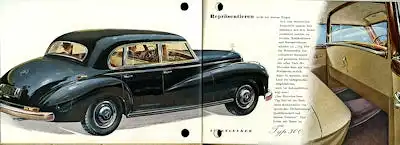 Mercedes-Benz 300 Prospekt 4.1953