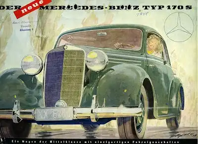 Mercedes-Benz 170 S Prospekt 1.1950