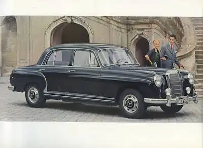 Mercedes-Benz 220 S Prospekt ca. 1956