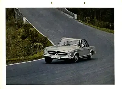 Mercedes-Benz 230 SL Prospekt 1964 e