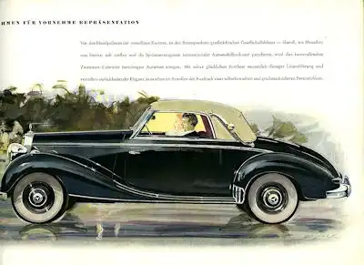 Mercedes-Benz 170 S Cabriolet A Prospekt 2.1950