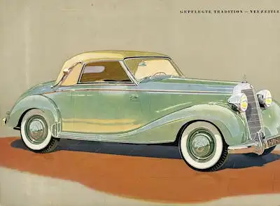 Mercedes-Benz 170 S Cabriolet A Prospekt 2.1950