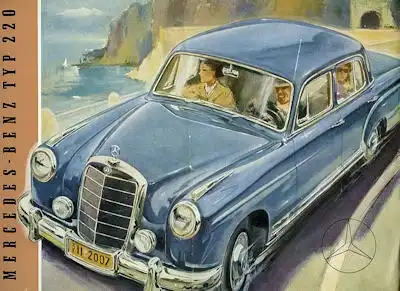 Mercedes-Benz 220 Prospekt 7.1955