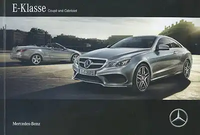 Mercedes-Benz E-Klasse Coupé + Cabriolet Prospekt 4.2016