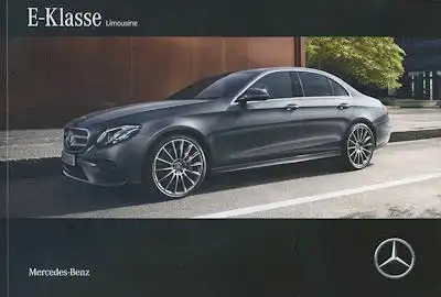 Mercedes-Benz E-Klasse Limousine Prospekt 4.2016