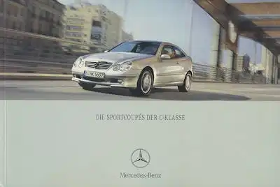 Mercedes-Benz C-Klasse Sportcoupé Prospekt 12.2002
