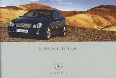 Mercedes-Benz C-Klasse Sportcoupé Prospekt 3.2004