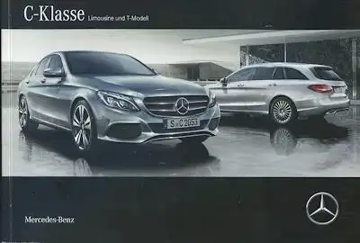 Mercedes-Benz C-Klasse Limousine und T-Modell Prospekt 6.2016